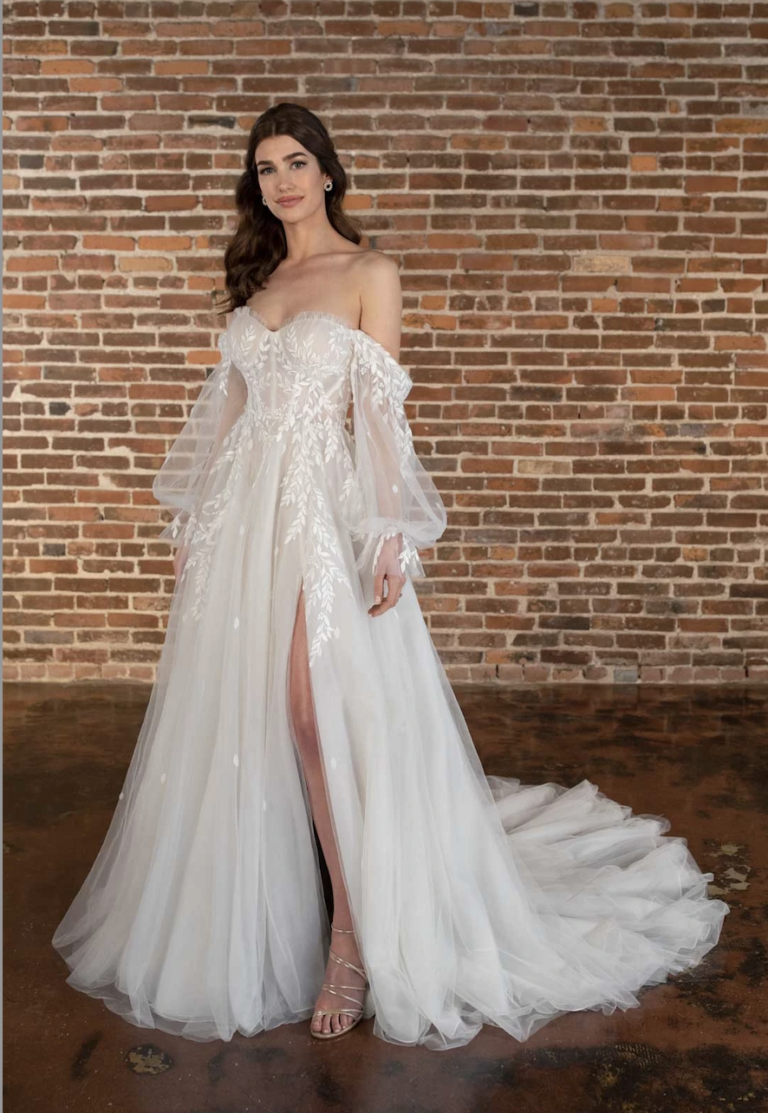 Essense of Australia D3787 Aline Wedding Dress Darianna Bridal